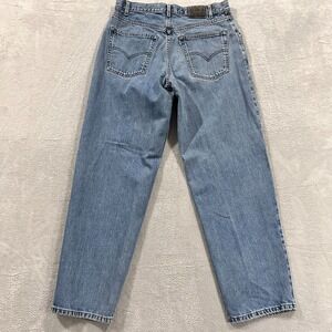 Vintage Levi's Silvertab Jeans Men 35x33 Blue Baggy Light Y2K Skater‎ 90's